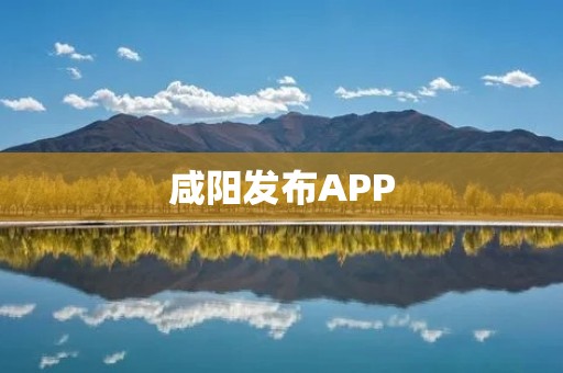 咸阳发布APP：打造智慧城市的新载体