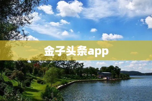 金子头条app：一站式新闻资讯平台，满足您的多元化需求