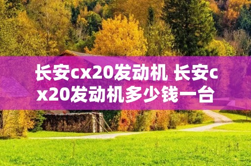 长安cx20发动机 长安cx20发动机多少钱一台