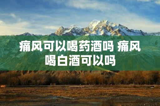 痛风可以喝药酒吗 痛风喝白酒可以吗