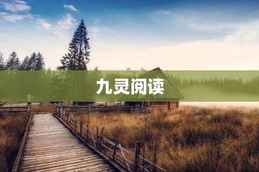 九灵阅读:开启智慧之门,探索无限知识宇宙 九灵阅读:开启智慧之门,探索无限知识宇宙