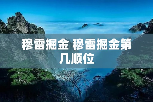 穆雷掘金 穆雷掘金第几顺位