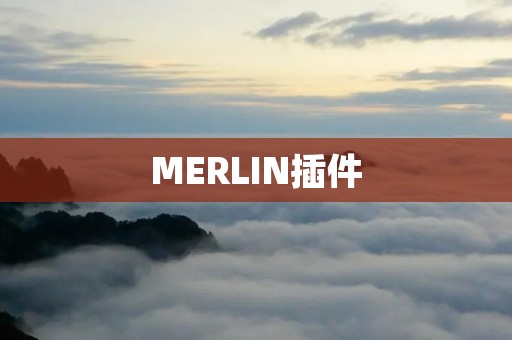 MERLIN插件:让你的生产力飞升 MERLIN插件:让你的生产力飞升