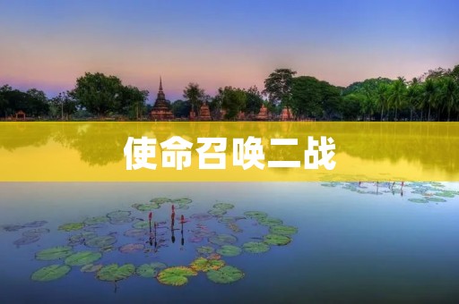 使命召唤二战:再现历史,重温荣耀 使命召唤二战:再现历史,重温荣耀