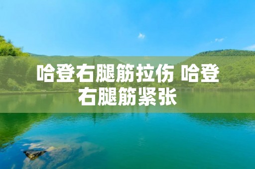 哈登右腿筋拉伤 哈登右腿筋紧张 哈登右腿筋拉伤 哈登右腿筋紧张