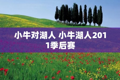 小牛对湖人 小牛湖人2011季后赛 小牛对湖人 小牛湖人2011季后赛