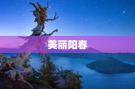 美丽阳春：赏花盛宴，春暖花开