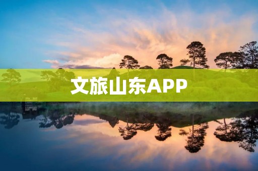 文旅山东APP：山东省文化旅游信息一站式服务平台