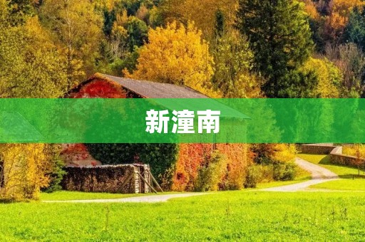 新潼南：重庆的新兴城市，蓬勃发展的希望之地