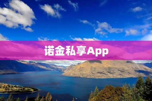 诺金私享App：打造财富管理新标杆