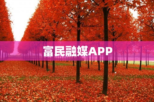 富民融媒APP：为您带来财富增值与全面资讯