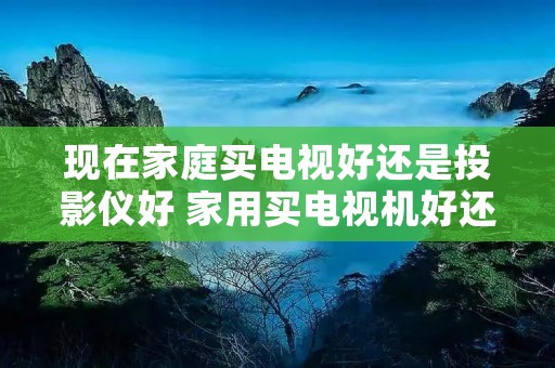 现在家庭买电视好还是投影仪好 家用买电视机好还是投影仪好 现在家庭买电视好还是投影仪好 家用买电视机好还是投影仪好