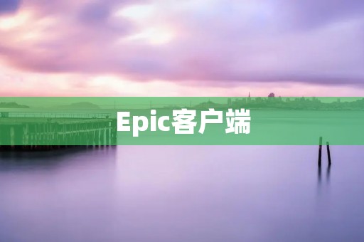 Epic客户端：为你的游戏体验带来全新的升级