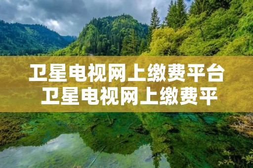 卫星电视网上缴费平台 卫星电视网上缴费平台有哪些 卫星电视网上缴费平台 卫星电视网上缴费平台有哪些