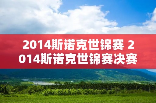 2014斯诺克世锦赛 2014斯诺克世锦赛决赛比分