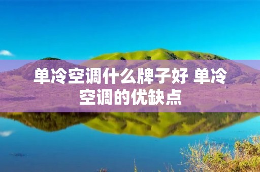 单冷空调什么牌子好 单冷空调的优缺点
