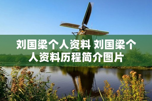 刘国梁个人资料 刘国梁个人资料历程简介图片 刘国梁个人资料 刘国梁个人资料历程简介图片