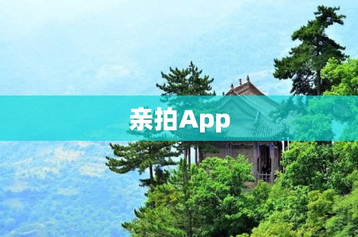 亲拍App:让你与偶像更亲近的全新体验 亲拍App:让你与偶像更亲近的全新体验