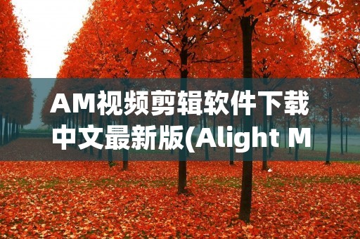 AM视频剪辑软件下载中文最新版(Alight Motion)——专业级移动端视频剪辑利器
