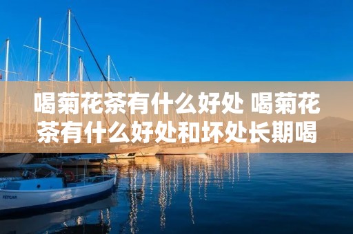 喝菊花茶有什么好处 喝菊花茶有什么好处和坏处长期喝