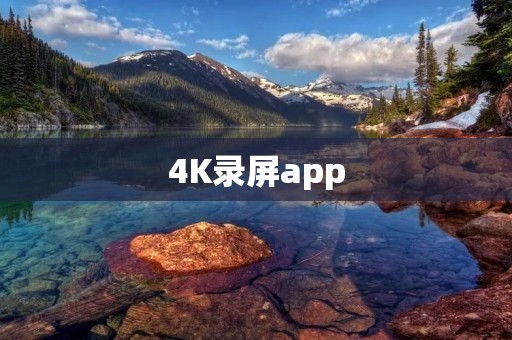 4K录屏app：记录高清生活，捕捉精彩时刻