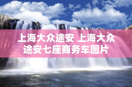 上海大众途安 上海大众途安七座商务车图片