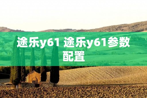 途乐y61 途乐y61参数配置 途乐y61 途乐y61参数配置