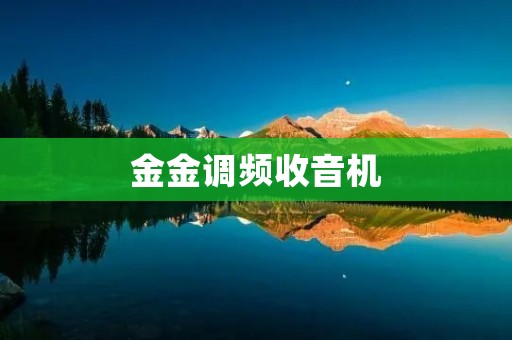 金金调频收音机：带你走进音乐的世界