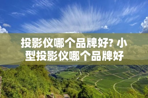 投影仪哪个品牌好? 小型投影仪哪个品牌好 投影仪哪个品牌好? 小型投影仪哪个品牌好