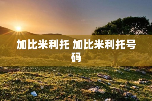 加比米利托 加比米利托号码 加比米利托 加比米利托号码