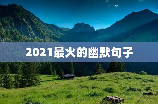 2021最火的幽默句子:让你笑到流泪的搞笑语录 2021最火的幽默句子:让你笑到流泪的搞笑语录