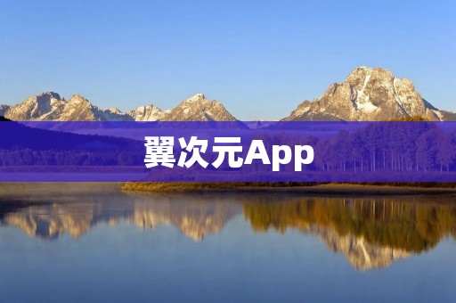 翼次元App：打开次元之门，探索无限可能