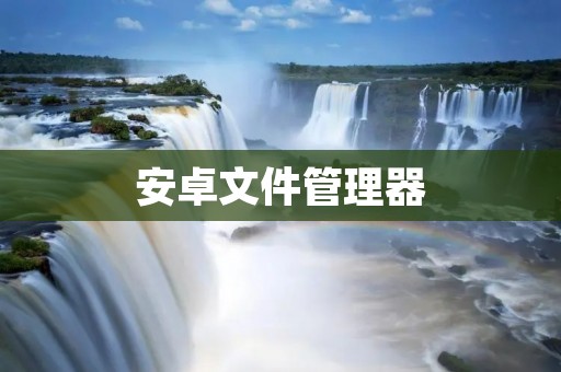 安卓文件管理器:精细管理你的手机文件 安卓文件管理器:精细管理你的手机文件