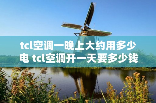 tcl空调一晚上大约用多少电 tcl空调开一天要多少钱