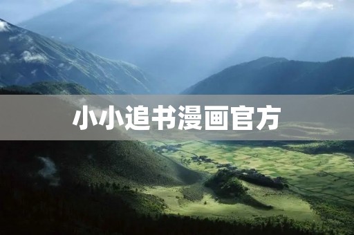 小小追书漫画官方：开启无限想象的漫画世界