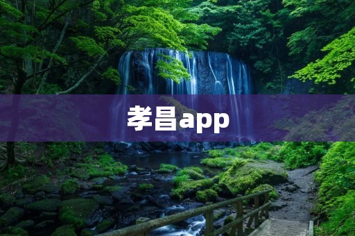 孝昌app：发现生活乐趣的智能生活助手