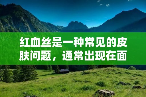 红血丝是一种常见的皮肤问题,通常出现在面部,特别是鼻子、脸颊和下巴的区域。它们给人一种脸色不健康的印象,很多人都希望能够消除这一问题。那么,怎么消除红血丝呢?
