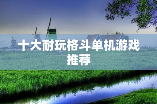 十大耐玩格斗单机游戏推荐：打遍天下无敌手！