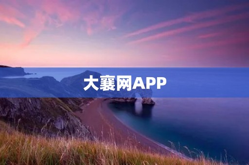 大襄网APP:打造便捷高效的生活服务平台 大襄网APP:打造便捷高效的生活服务平台