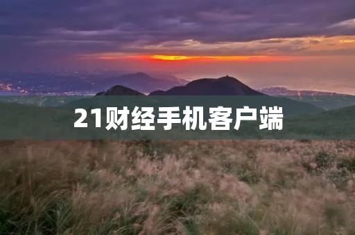 21财经手机客户端:金融信息全面覆盖,助您掌握财经动态 21财经手机客户端:金融信息全面覆盖,助您掌握财经动态