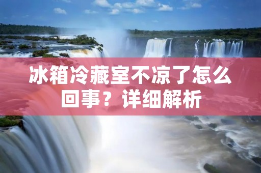 冰箱冷藏室不凉了怎么回事?详细解析 冰箱冷藏室不凉了怎么回事?详细解析