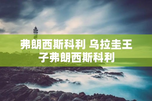 弗朗西斯科利 乌拉圭王子弗朗西斯科利