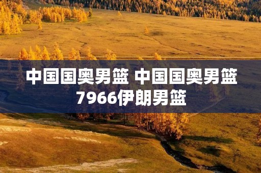中国国奥男篮 中国国奥男篮7966伊朗男篮