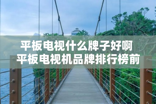 平板电视什么牌子好啊 平板电视机品牌排行榜前十名