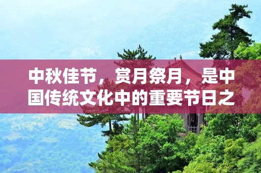中秋佳节，赏月祭月，是中国传统文化中的重要节日之一。自古以来，人们便借此时之机，表达对亲人、朋友、故乡等的思念之情，也借此时之机，抒发自己的情感和思想。下面，笔者就为大家搜集整理了20首描写中秋节的古诗，让我们一起来感受这个美丽的节日吧！
