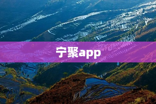 宁聚app：连接你我，聚集公益力量