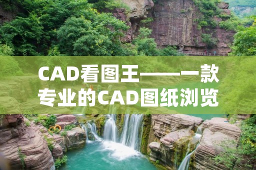 CAD看图王——一款专业的CAD图纸浏览软件 CAD看图王——一款专业的CAD图纸浏览软件