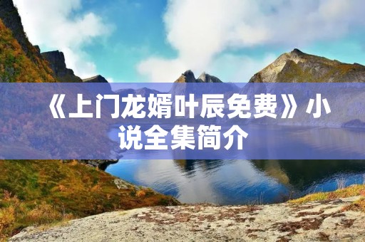 《上门龙婿叶辰免费》小说全集简介