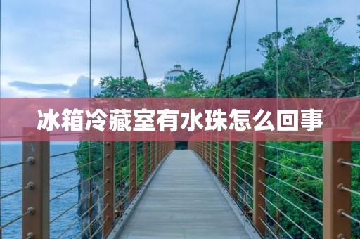 冰箱冷藏室有水珠怎么回事