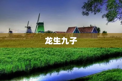 龙生九子:神秘传说中的龙族后裔